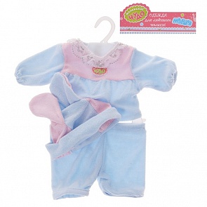 Одежда для пупса: комбинезон, шапочка (Маленькое чудо, 627392)